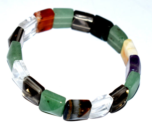 This 7 Chakra Adjustable Bracelet features vibrant stones, balancing energy and promoting well-being.
#7ChakraBracelet #AdjustableBracelet #HealingCrystals #ChakraHealing #EnergyBalance #CrystalJewelry






